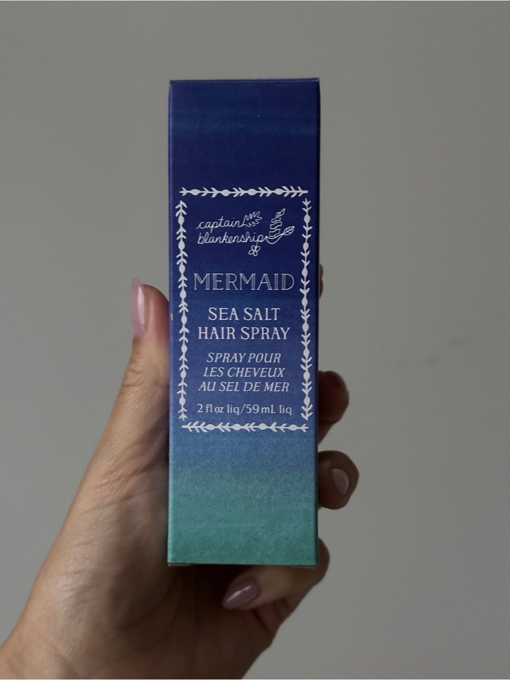 🆕 Captain Blankenship Mermaid Sea Salt Hair Spray 59ml